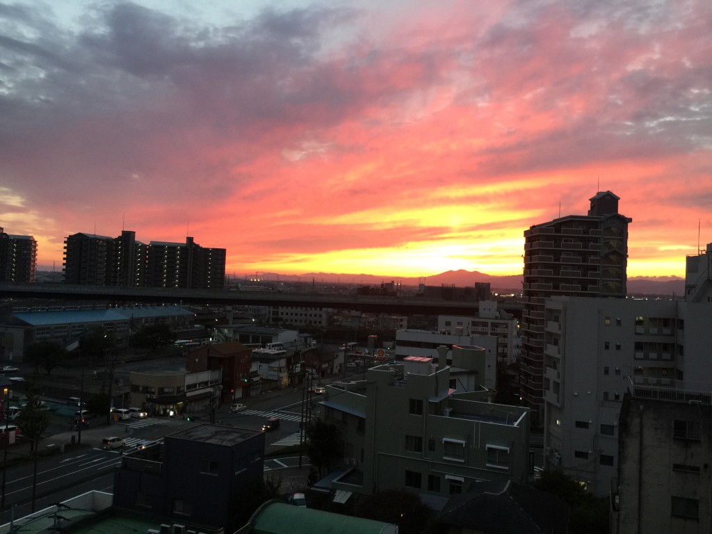 久留米夕焼け